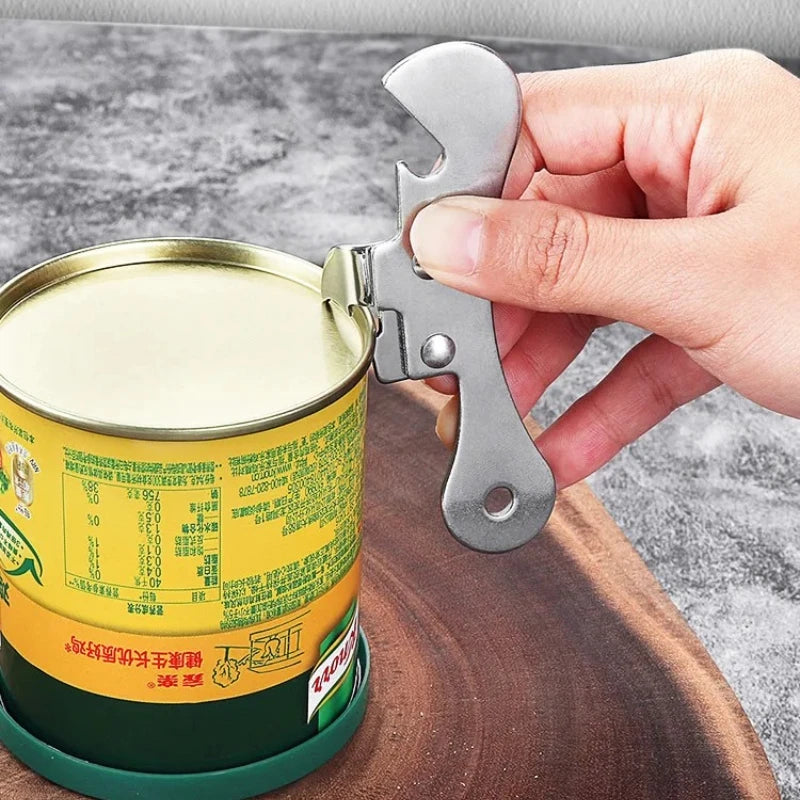 Stainless Steel Can & Bottle Opener | Multifunction Kitchen Tool Can & Bottle Opener Axl