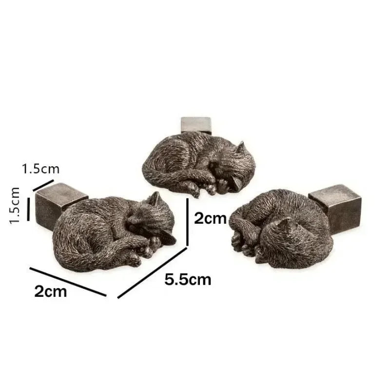 Animal Pot Holder Set – Dog Cat Rabbit Resin Garden Figurines Resin Garden Figurines Axl