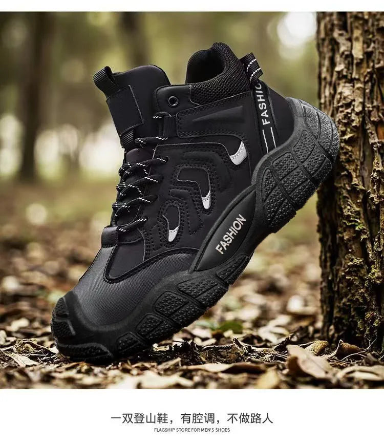 Men's Wear-Resistant Breathable Outdoor Work & Hiking Shoes Men's Outdoor Shoes Axl