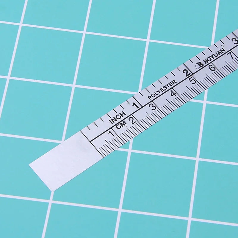 151cm Self-Adhesive Ruler Tape – Metric & Imperial Sewing Sticker Sewing Ruler Tape Axl