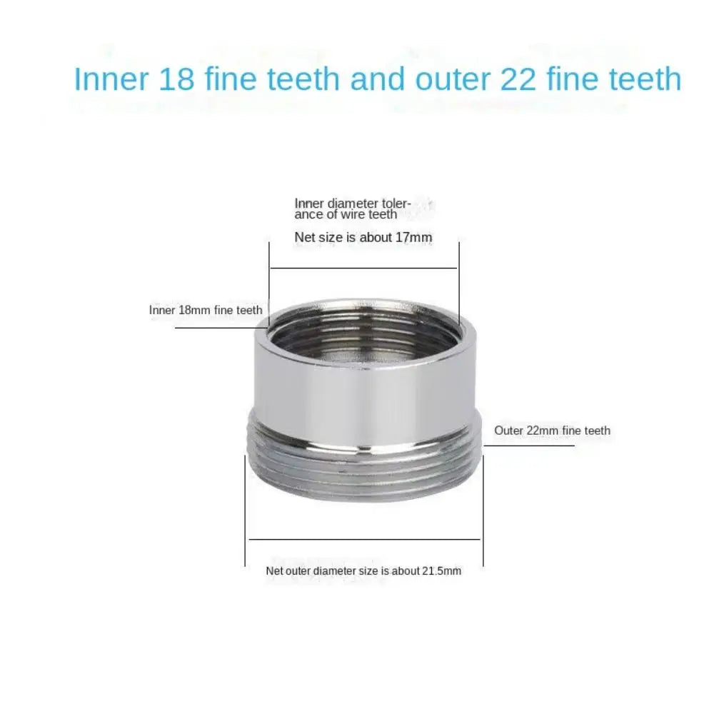 Kitchen Faucet Adapter Set 18–24mm to 22mm | Tap Connector Faucet Tap Adapter Axl 4