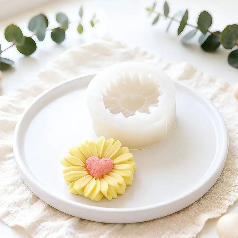 Floral Silicone Candle & Soap Mold – DIY Flower Craft Mold Silicone Craft Mold Axl