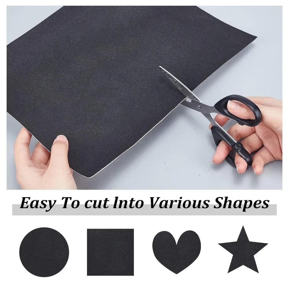 10PCS Self-Adhesive Black Foam Sheets 1mm | Craft & Protection Craft Foam Sheets Axl