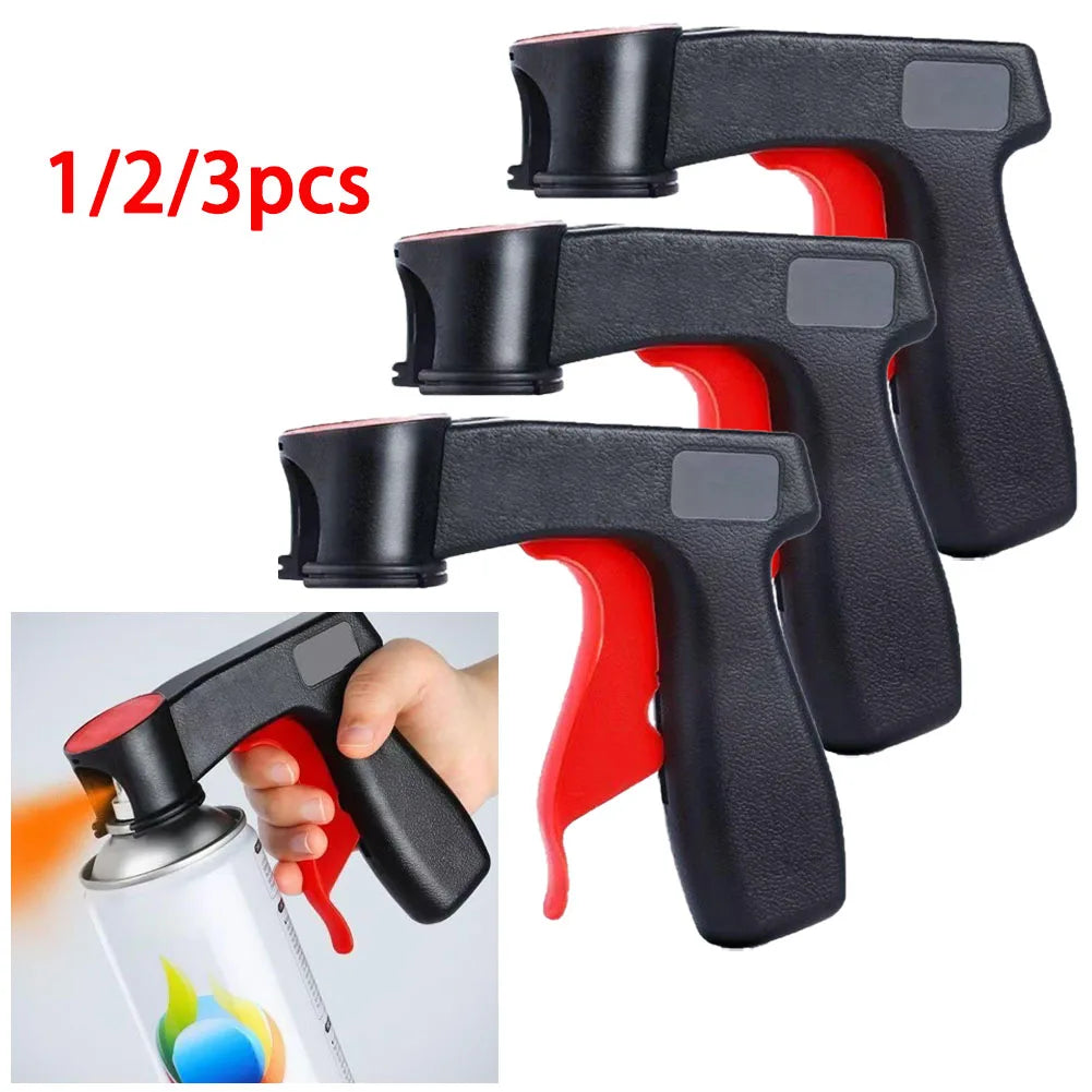 Spray Paint Can Handle Full Grip Lock Trigger Tool 1/2/3 Pack Spray Can Handle Axl