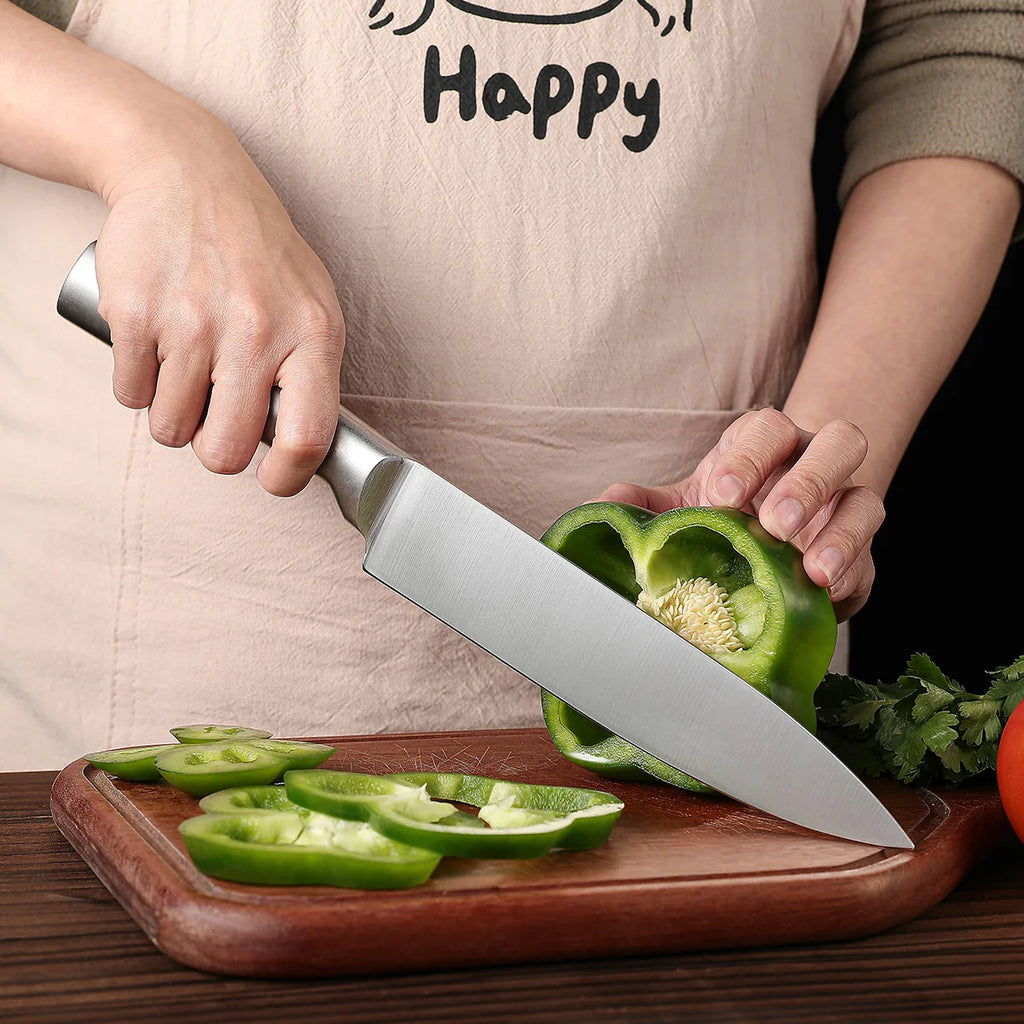 5-Piece Stainless Steel Kitchen Knife Set – Chef & Paring Knives Kitchen Knife Set Axl