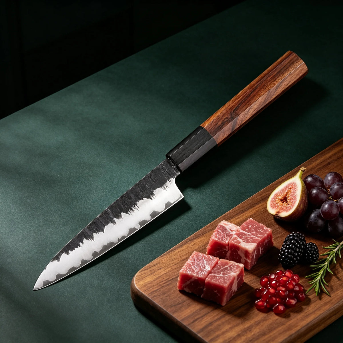 Japanese Chef Knife – Clad Steel Paring, Slicing & Boning Kitchen Knife Set Axl Paring Knife
