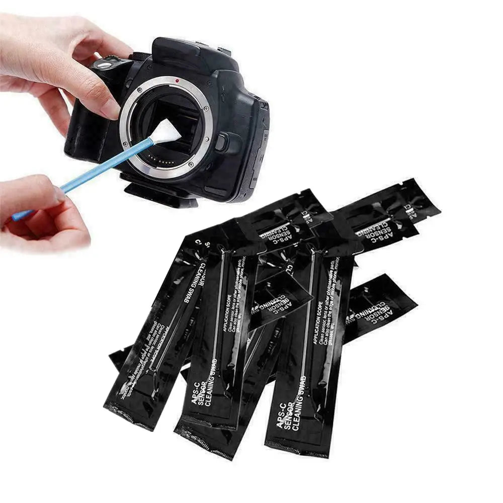 Camera Sensor Cleaning Swabs – APS-C CMOS Microfiber 10 Pack Sensor Cleaning Kit Axl