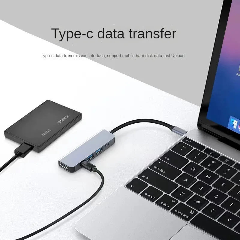 6-in-1 USB-C Hub | 4K HDMI, USB 3.0, PD Charging USB-C Multiport Hub Axl