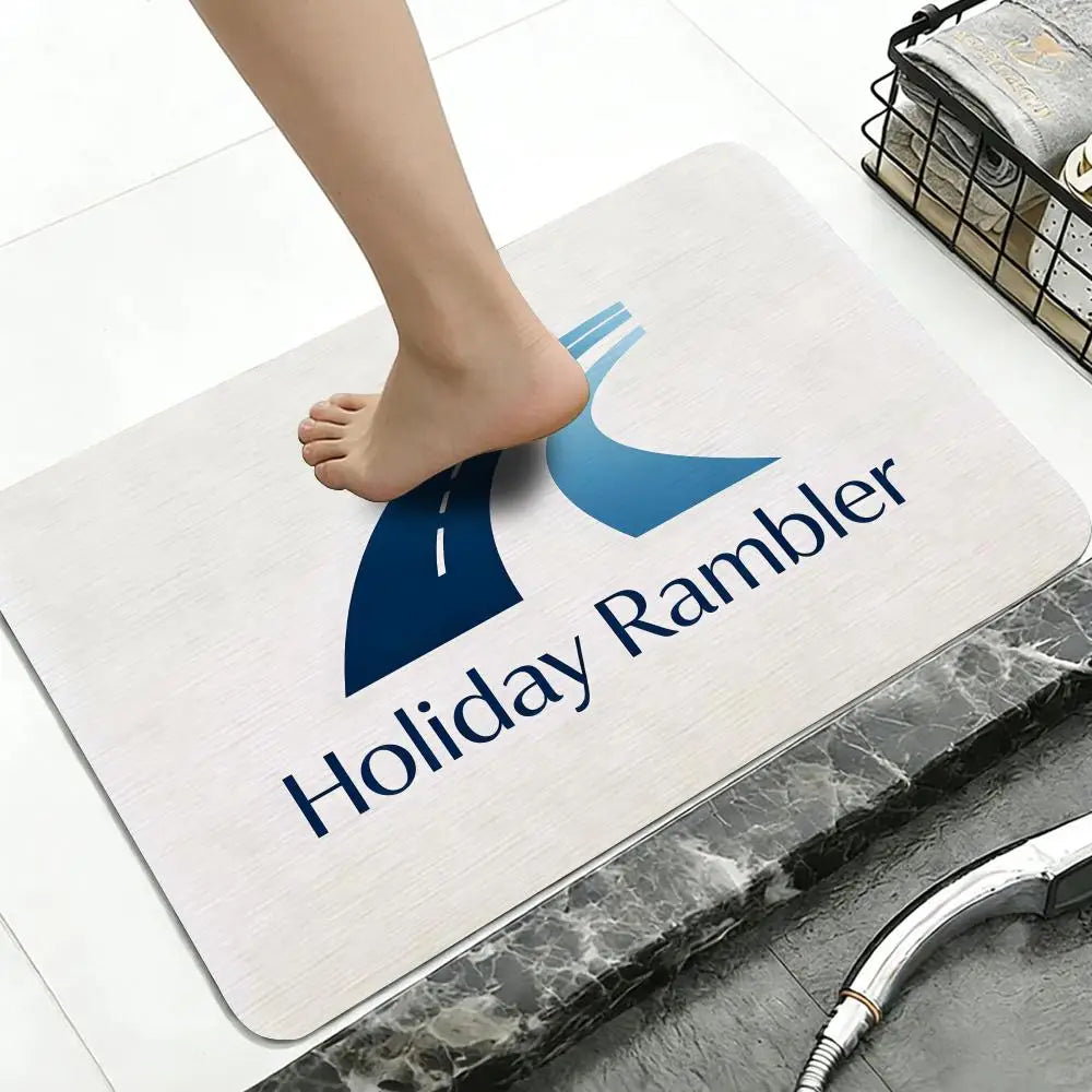 Diatomite Bath Mat – Quick Dry, Absorbent & Non-Slip Diatomite Bath Mat Axl