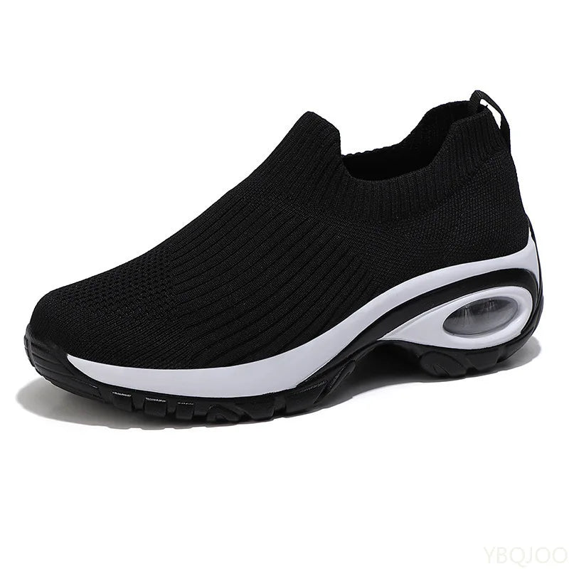 Women's Breathable Mesh Slip-On Sneakers | Wide Size 5–14 Women's Slip-On Sneakers Axl