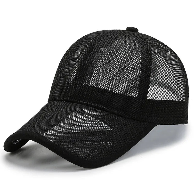 Unisex Breathable Mesh Baseball Cap – Summer Sun Hat Mesh Baseball Cap Axl