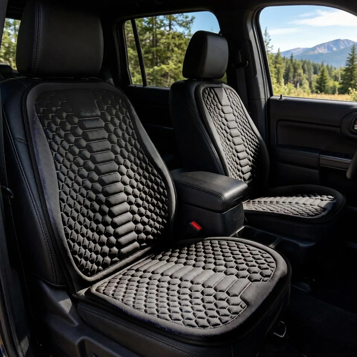 Ice Silk Cooling Car Seat Cushion – Fits SUV, Truck & Sedan Car Seat Cushion Axl