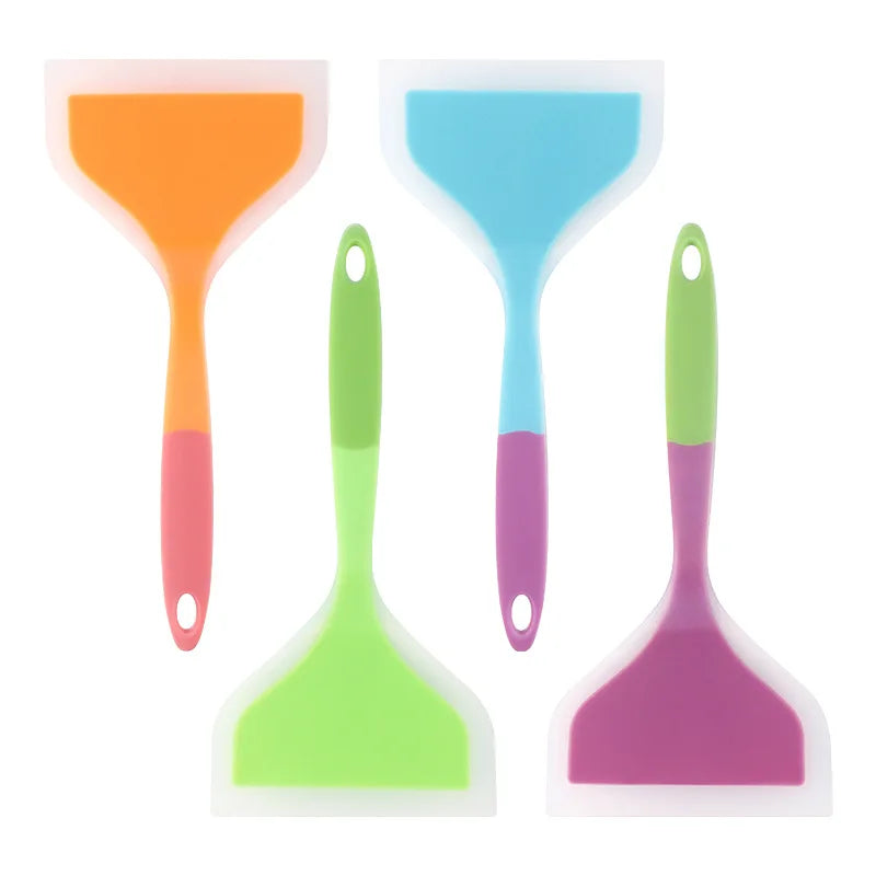 Wide Silicone Spatula for Non-Stick Pans & Omelettes Silicone Spatula Axl