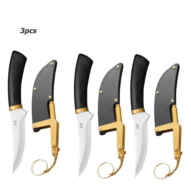 Portable Stainless Steel Boning Knife – 6.3" Sharp Pocket Blade Boning Knife Axl 3 PCS