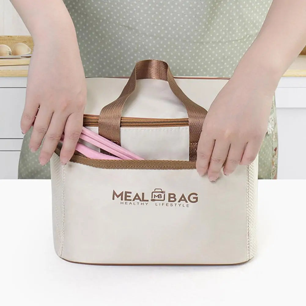 Large Insulated Lunch Tote Bag – Thermal Bento Cooler Bag Insulated Lunch Bag Axl