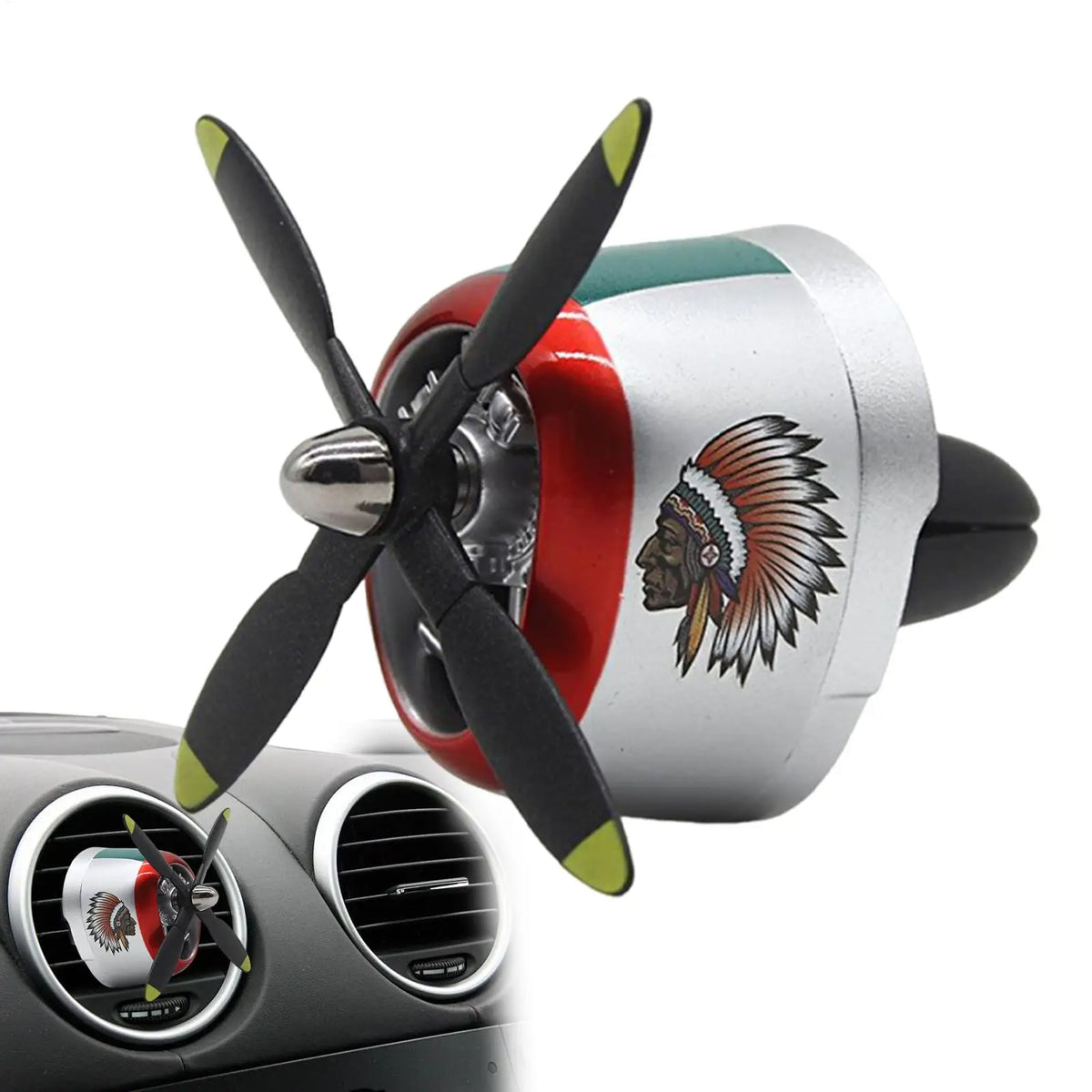 Rotating Car Vent Air Freshener Clip – 45-Day Scent Car Air Freshener Axl