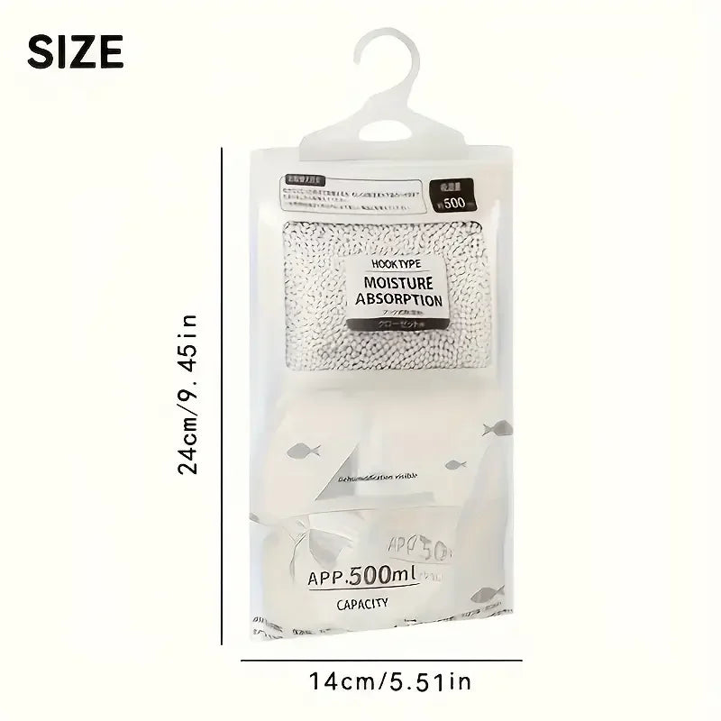 3-Pack 240g Moisture Absorber Bags for Closet & Wardrobe Moisture Absorber Bags Axl