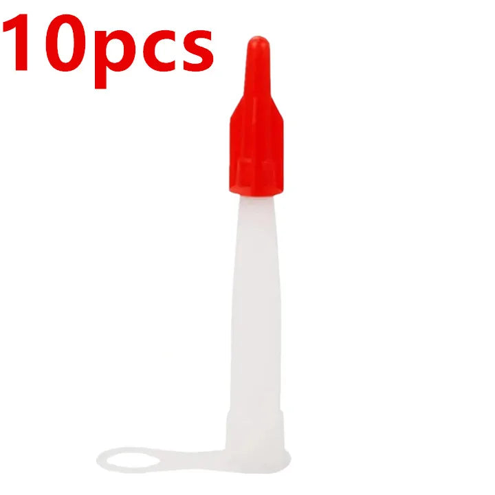 Silicone Caulking Nozzle Caps – Universal Re-Sealable Tips Caulking Nozzle Caps Axl 10pcs