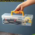Transparent Multi-Compartment Hardware Parts Organizer Box Parts Organizer Box Axl Transparent-1pc