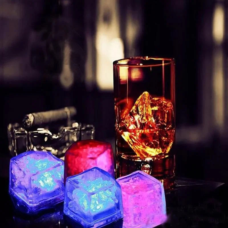 LED Color Changing Ice Cubes 6-Pack – Party Glow Lights LED Party Lights Axl