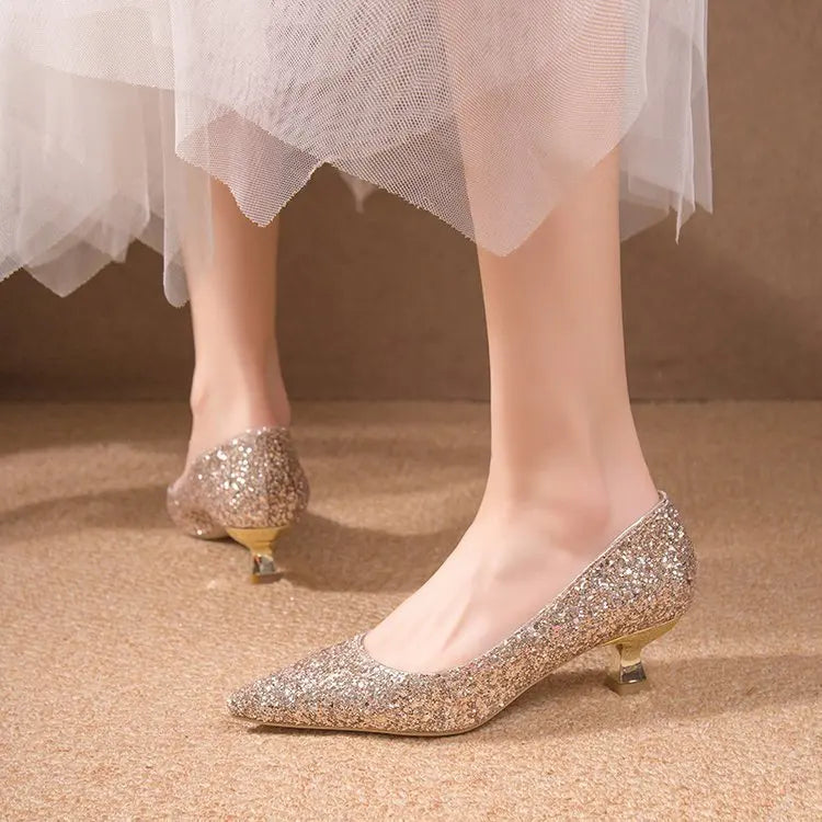 Crystal Wedding High Heels – Bridal Stiletto Pumps for Women Bridal Stiletto Heels Axl