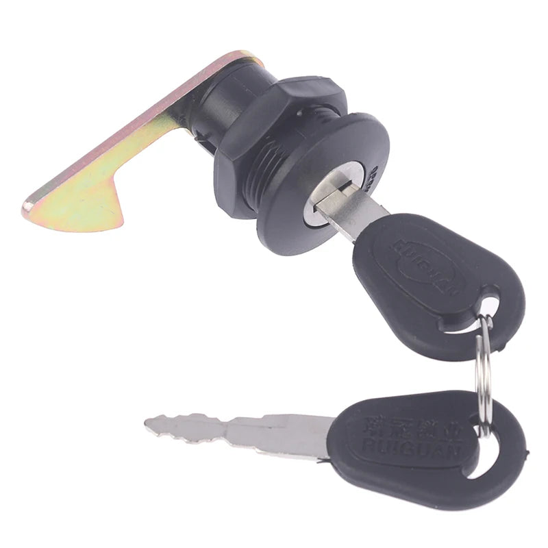 Motorcycle Scooter Rear Trunk Box Lock + 2 Keys | Metal Motorcycle Trunk Lock Axl one size