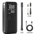 Cordless Digital Tyre Inflator – Portable Air Pump for Car & Bike Cordless Tyre Inflator Axl black-1pcs