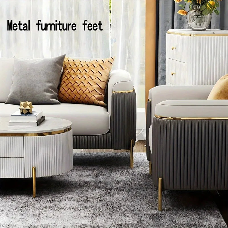 4-Pack Gold Metal Furniture Legs – Tables, Cabinets & Sofas Furniture Legs Axl