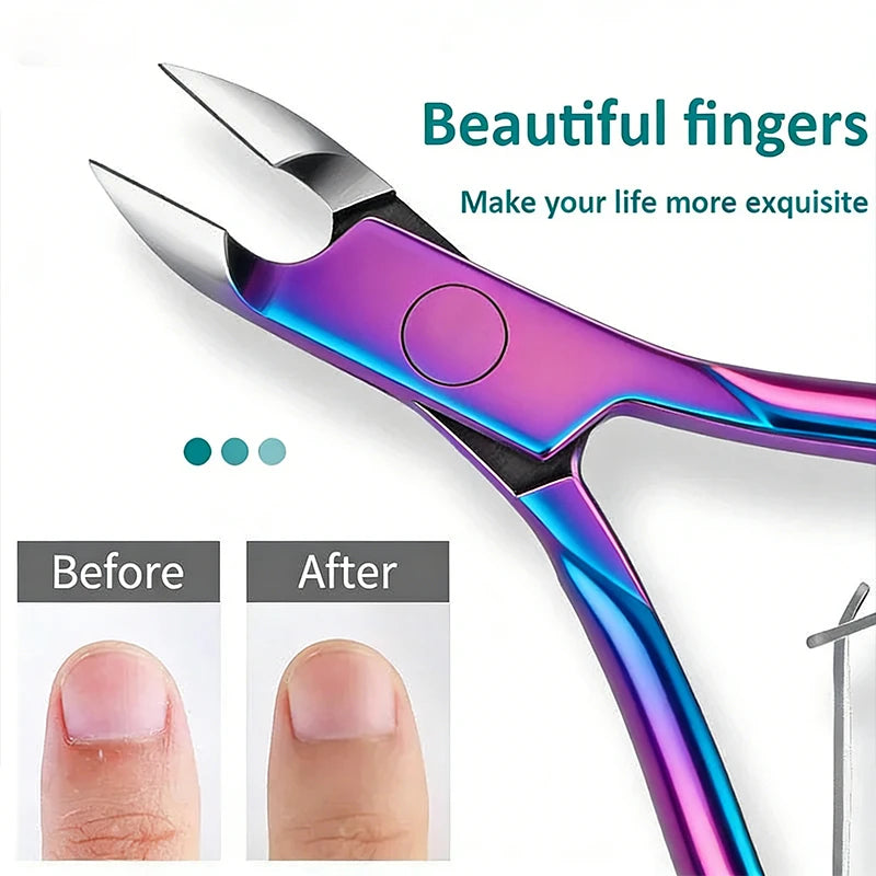 Professional Stainless Steel Cuticle Nipper – Manicure & Pedicure Cuticle Nipper Axl
