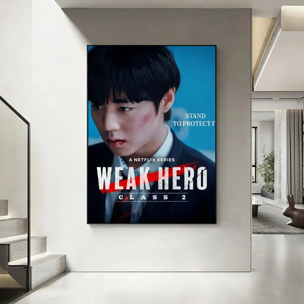 Weak Hero Class Korean Drama Poster – HD Waterproof Wall Art Wall Art Poster Axl