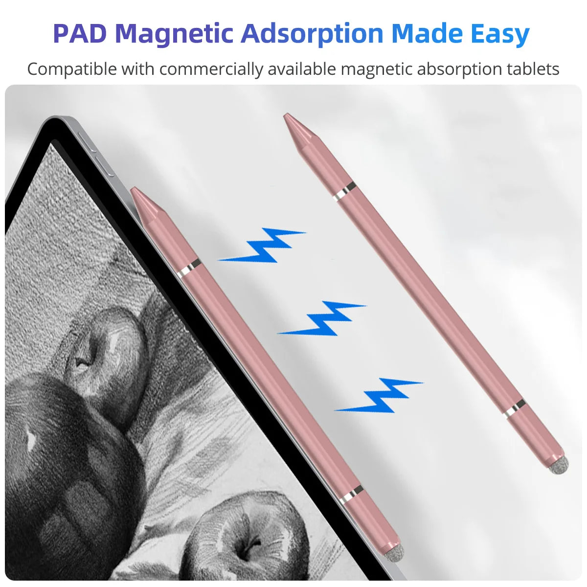 3-in-1 Magnetic Stylus Pen – Universal Capacitive Touch Pencil Capacitive Stylus Pen Axl