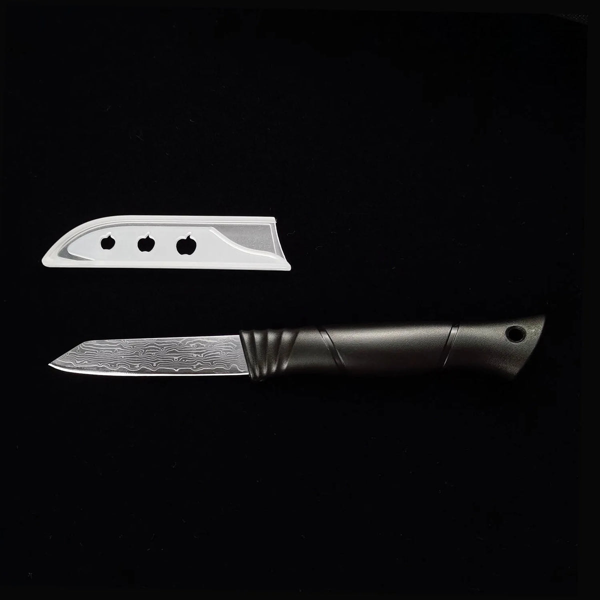 Damascus Paring Knife 67-Layer VG10 Steel – Fruit & Veg Knife Damascus Paring Knife Axl Black peel knife China Mainland