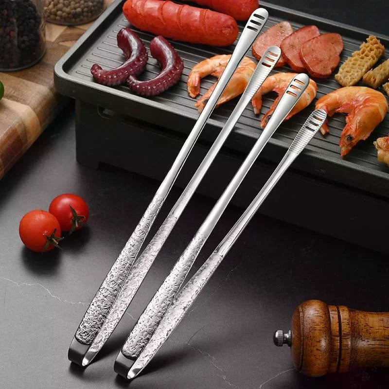 Stainless Steel BBQ & Kitchen Tongs – Reusable Cooking Tongs Kitchen Cooking Tongs Axl