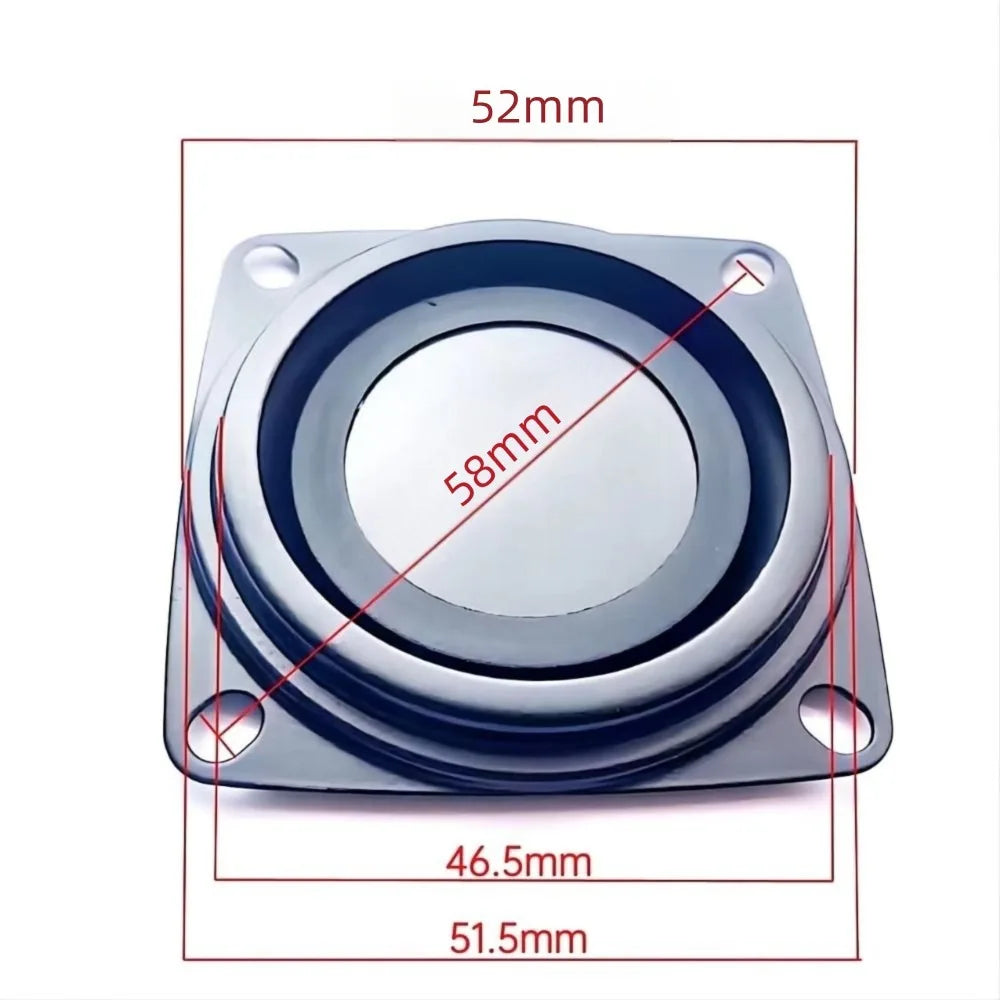 Passive Bass Radiator Diaphragm 2/3/4 Inch – DIY Speaker Passive Bass Radiator Axl 2 inches square