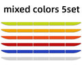 5-Set Reflective Warning Safety Tape Stickers for Car Trunk Reflective Car Stickers Axl mixed colors 5set