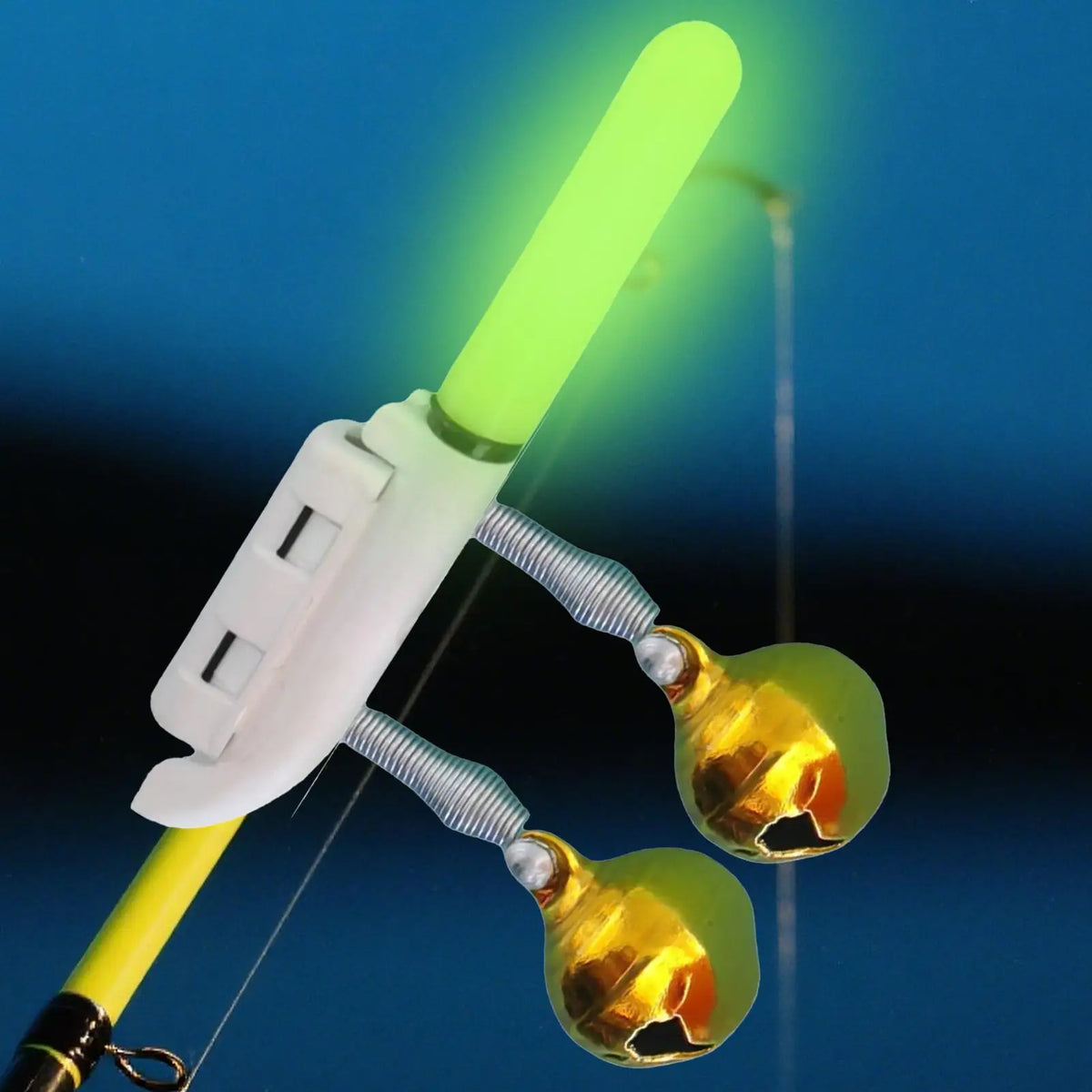 Rechargeable Clip-On Fishing Rod Tip Light | Waterproof LED Fishing Rod Light Axl