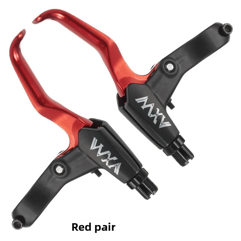 Universal Aluminum Alloy MTB Disc Brake Lever – Kids & Adult Bike Brake Lever Axl Red