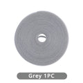 Hook & Loop Cable Ties – USB & Cord Organizer | Grey 1 PC Cable Organizer Ties Axl Grey-1PCS
