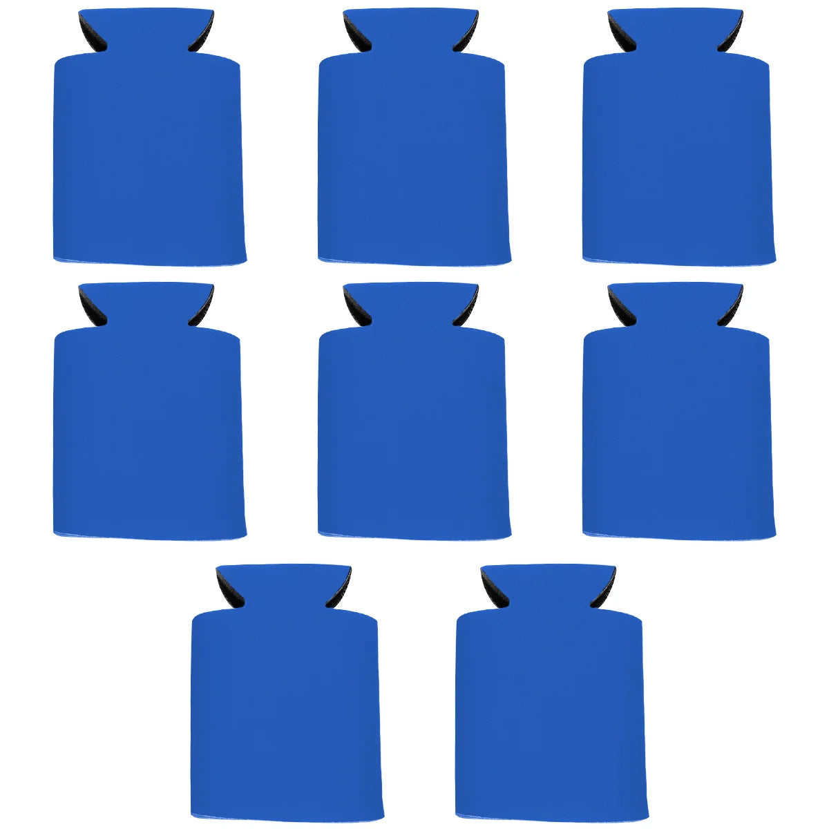 8-Pack Collapsible Can Cooler Sleeves – Multicolor Drink Coolies Can Cooler Sleeves Axl Navy Blue