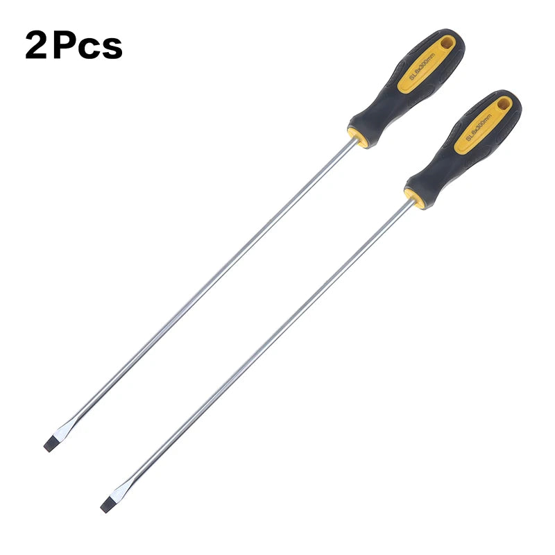 Long Handle Magnetic Screwdriver – Slotted & Cross Head Manual Screwdriver Set Axl A 2PCS
