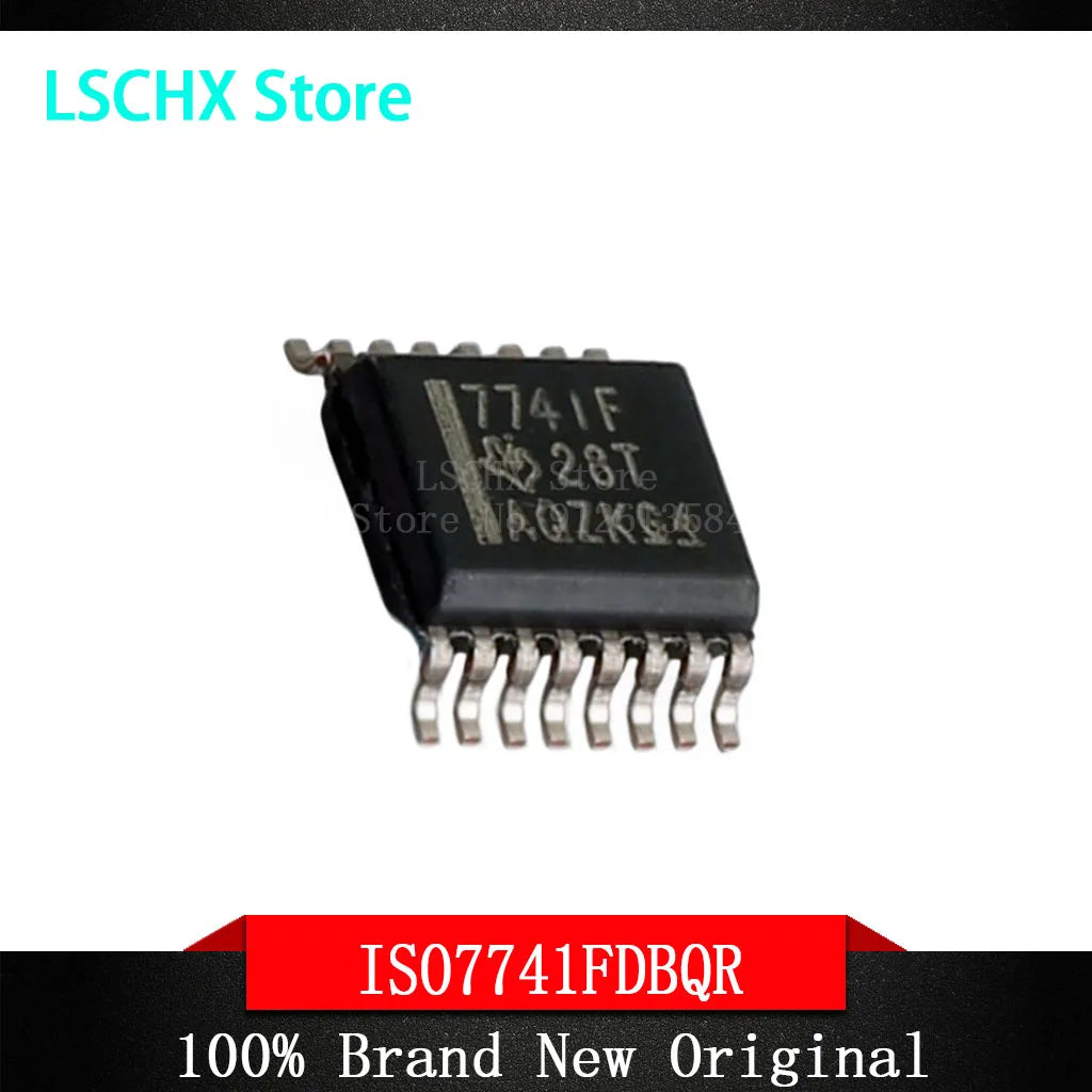 ISO7741FDBQR SSOP-16 Four-Channel Digital Isolator IC – 5 Pack Digital Isolator IC Axl