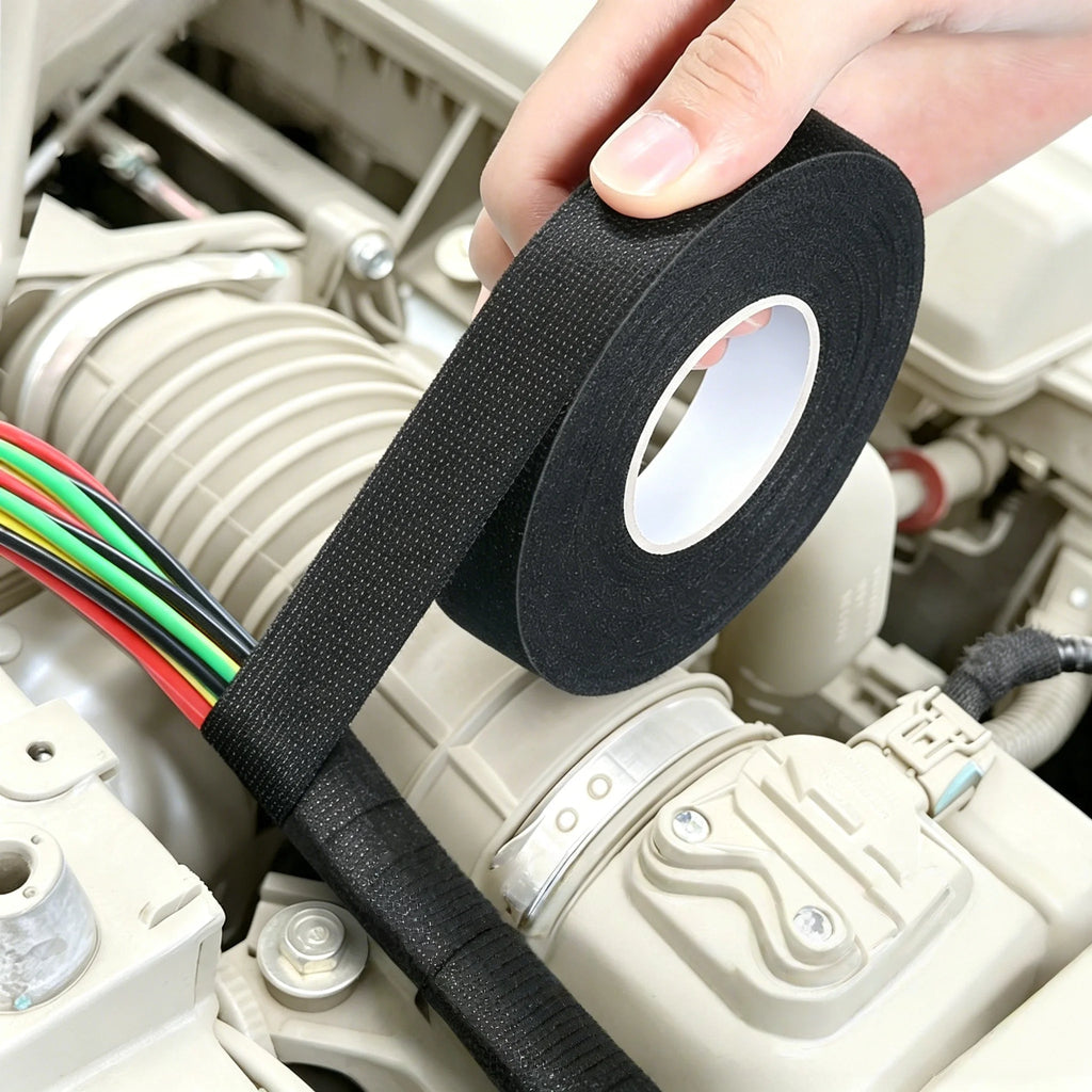 Automotive Wire Harness Cloth Tape – High Temp Cable Wrap Wire Harness Tape Axl