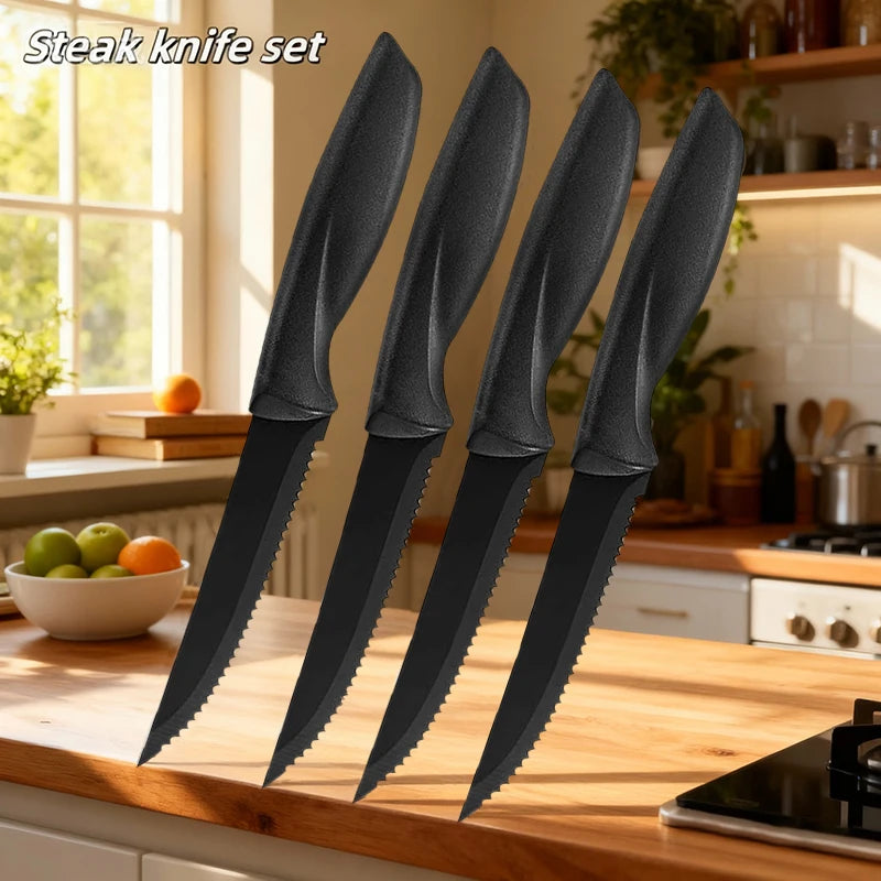 Stainless Steel Steak Knife Set 1–8 Piece | Dishwasher Safe Steak Knife Set Axl