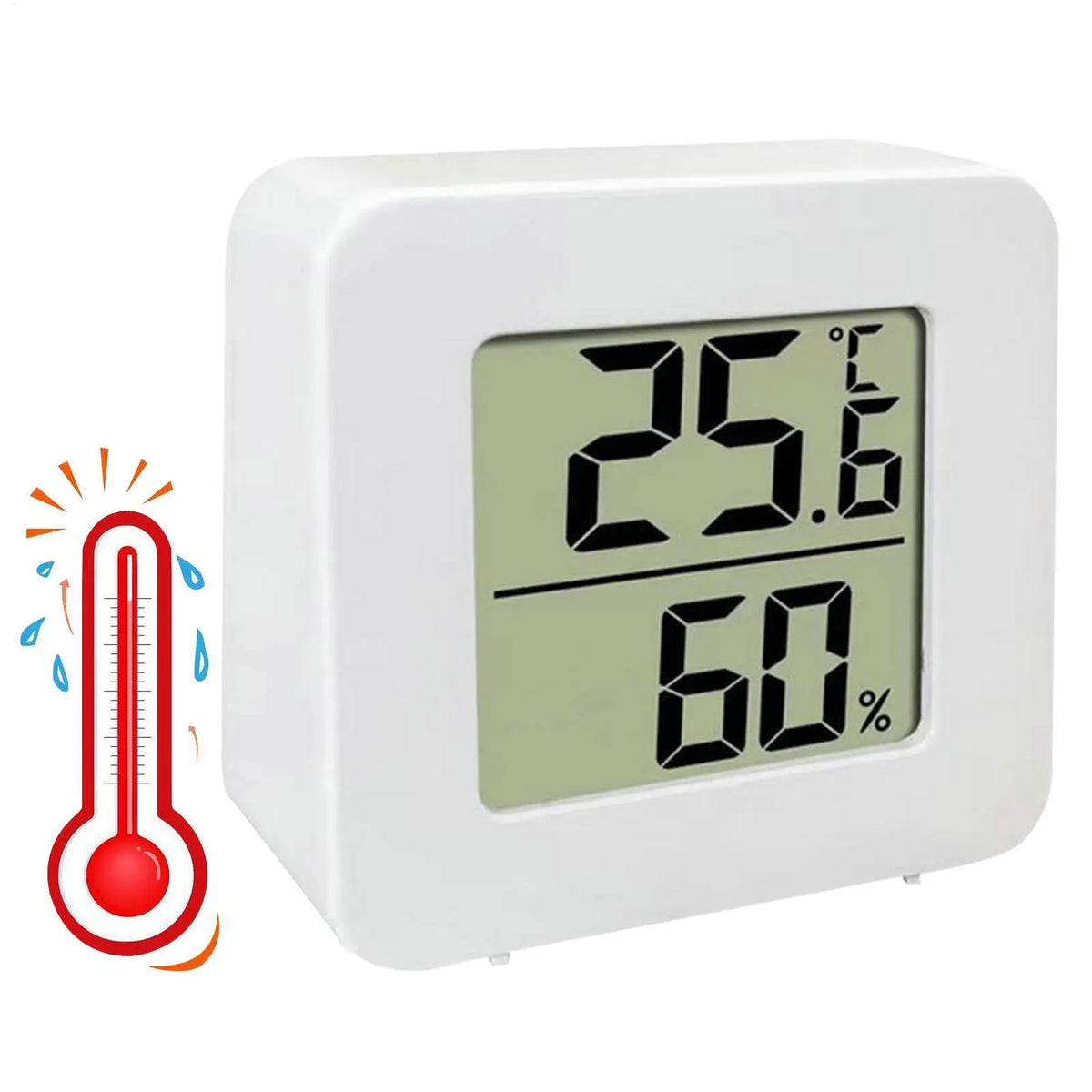 Mini LCD Digital Thermometer & Hygrometer – Humidity Gauge Digital Hygrometer Axl