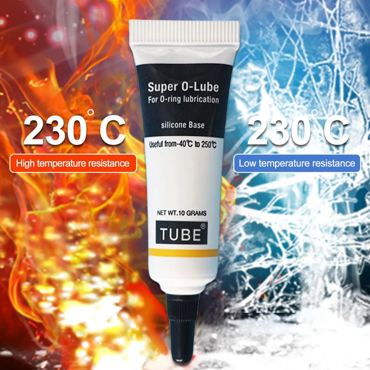 O-Ring Silicone Grease 10g | Waterproof Valve & Seal Lubricant Seal Lubricant Grease Axl