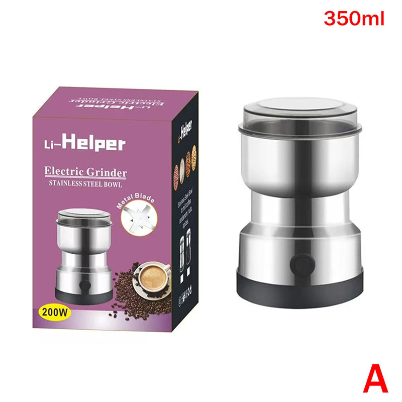 300W Electric Coffee & Spice Grinder – Beans, Nuts & Grains Electric Coffee Grinder Axl A