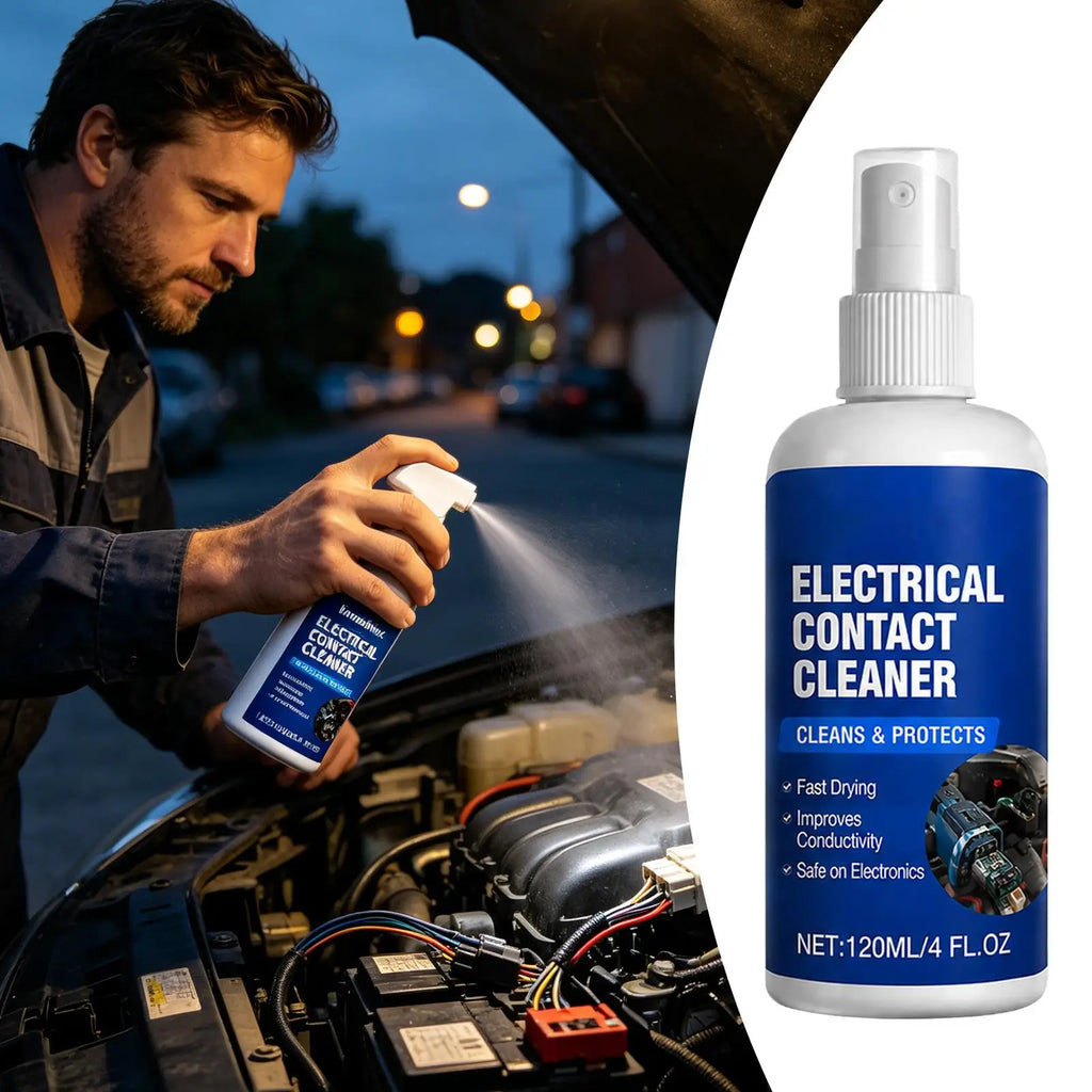 Contact Cleaner Spray 120ml | Electronics & Connector Cleaner Electronics Contact Cleaner Axl