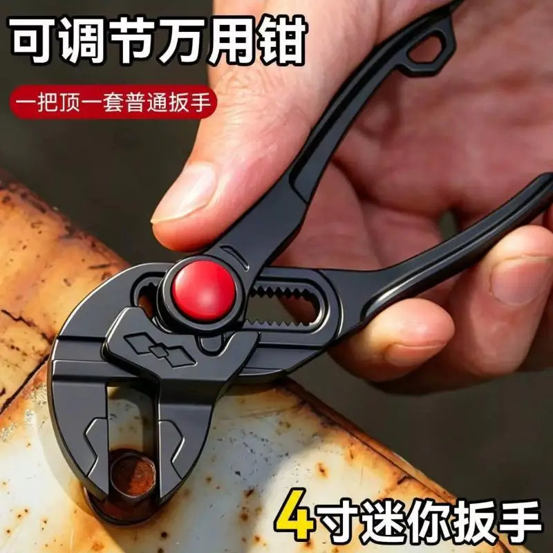 4-Inch Adjustable Mini Pliers – 3-in-1 Multifunctional Tool Adjustable Mini Pliers Axl