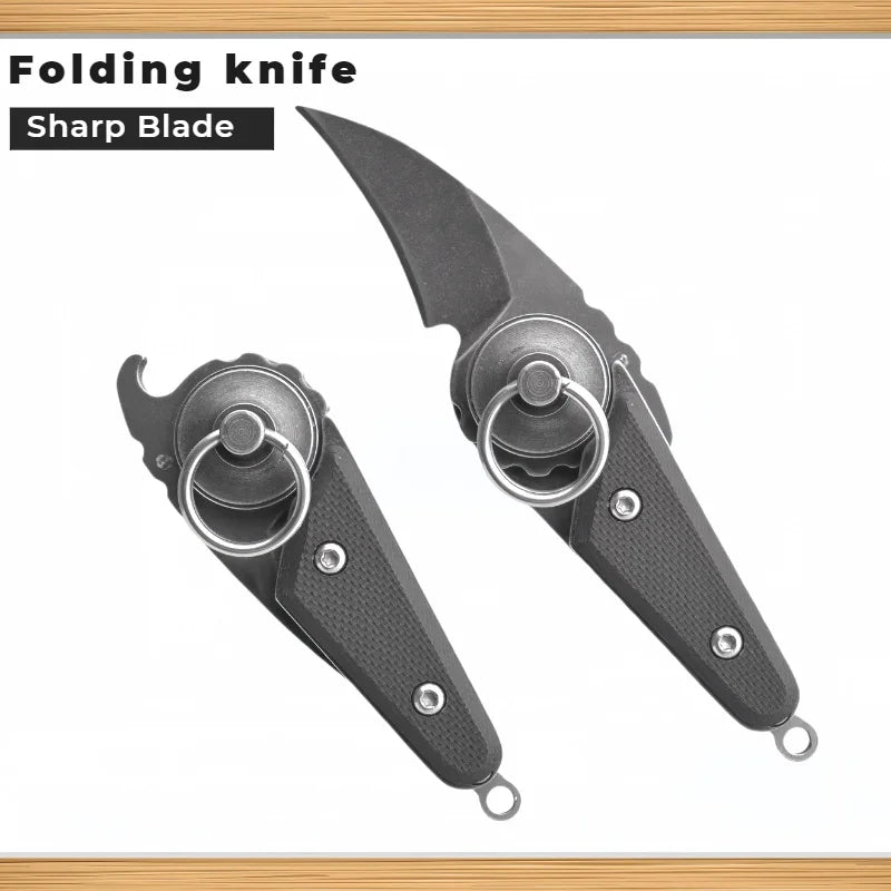 G10 Folding Pocket Knife – Ball Bearing Stainless Steel Blade Folding Pocket Knife Axl