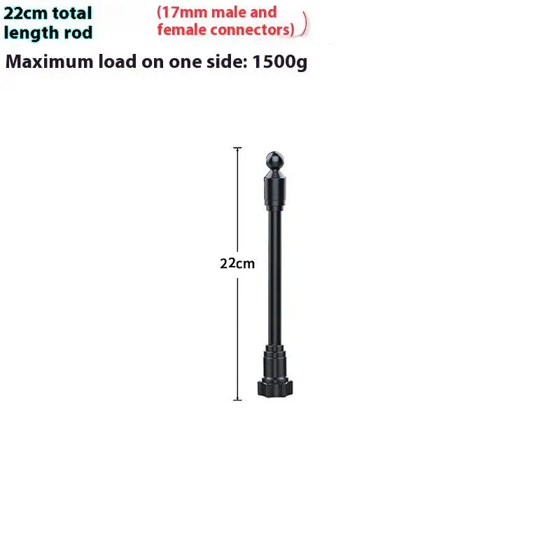 360° 17mm Ball Mount Extension Arm – Car Vent Phone Holder Car Mount Adapter Axl 22CM